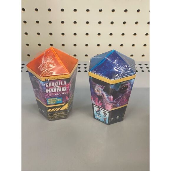 Godzilla X Kong The New Empire Mini Surprise Monster Hollow Earth Crystal (Two) - Picture 1 of 6